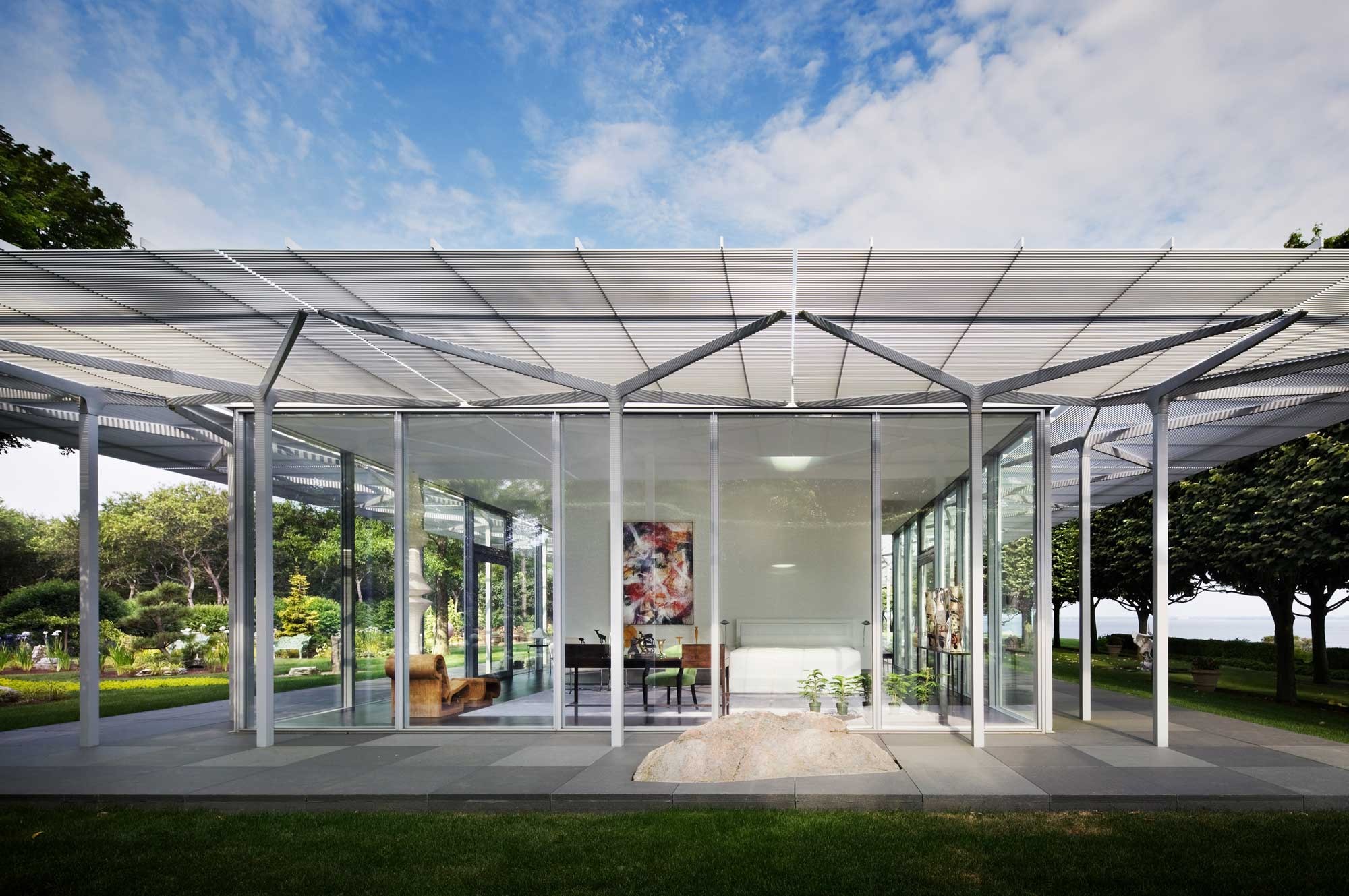 Partner house. Особняки Фишер Айленд. Стеклянные дома Файфер проекты. Foster and partners great Glasshouse.